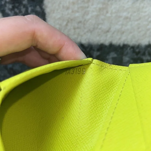 Louis Vuitton Taigarama Pocket Organizer NM Yellow - Picture 3 of 12